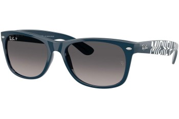 Zonnebril Ray-Ban New Wayfarer RB2132 6796M3 Polarized Vierkant Blauw