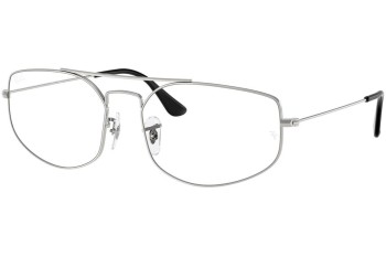 Brillen Ray-Ban RX6545 2501 Rechthoekige Zilver