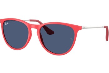 Zonnebril Ray-Ban Junior Junior Erika RJ9060S 718180 Vierkant Rood