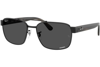 Zonnebril Ray-Ban RB3751CH 002/K8 Polarized Vierkant Zwart