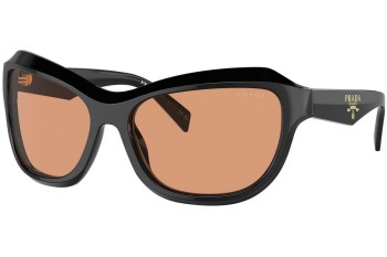 Zonnebril Prada PRA27SF 16K07V Cat Eye Zwart