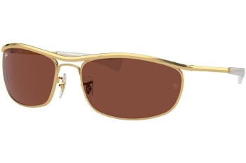 Zonnebril Ray-Ban Olympian I Deluxe RB3119M 001/C5 Rechthoekige Goud