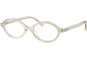 Brillen Miu Miu MU01XV 12U1O1 Ovaal Beige