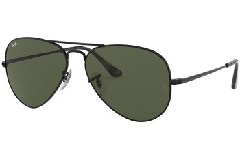 Zonnebril Ray-Ban Aviator Metal II RB3689 914831 Pilot Zwart