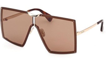 Zonnebril Max Mara MM0117 32E Panorama | Shield Bruin