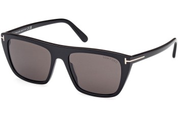 Zonnebril Tom Ford Aslan FT1175 01A Vierkant Zwart