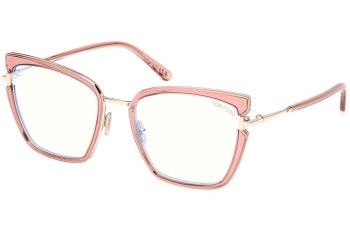 Brillen Tom Ford FT5984-B 072 Cat Eye Roze