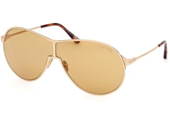 Zonnebril Tom Ford Gaia FT1174 30E Pilot Goud