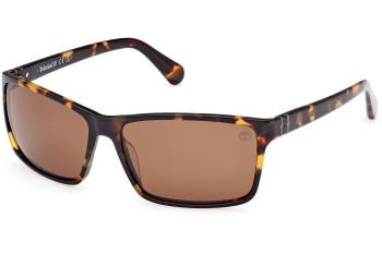 Zonnebril Timberland TB00032 52H Polarized Vierkant Havana