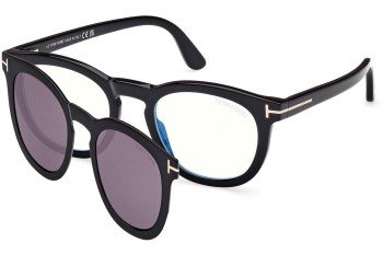 Brillen Tom Ford FT5993-B 001 Vierkant Zwart