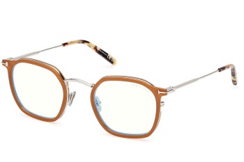 Brillen Tom Ford FT5974-B 041 Ronde Oranje