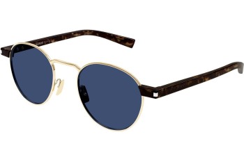 Zonnebril Saint Laurent SL707 004 Ronde Goud