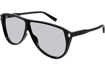 Zonnebril Saint Laurent SL731GASPAR 001 Vierkant Zwart