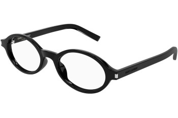 Brillen Saint Laurent SL751JEANNEOPT 001 Ovaal Zwart