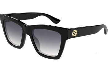 Zonnebril Gucci GG1714S 001 Vierkant Zwart