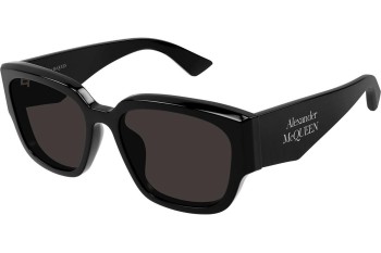 Zonnebril Alexander McQueen AM0468S 001 Vierkant Zwart