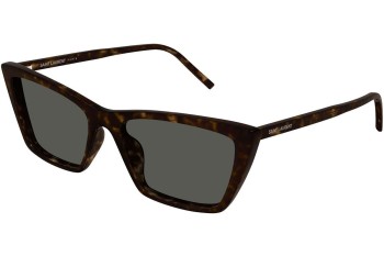 Zonnebril Saint Laurent SL737MICATHIN 002 Cat Eye Havana