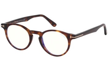 Brillen Tom Ford FT5557-B 052 Ronde Havana