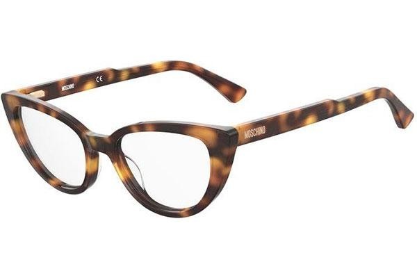 Brillen Moschino MOS605 05L Cat Eye Havana