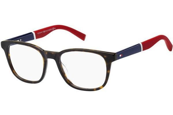 Brillen Tommy Hilfiger TH1907 086 Vierkant Havana