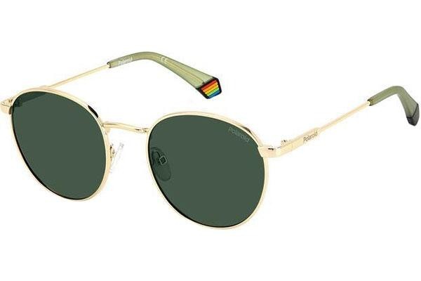 Zonnebril Polaroid PLD6171/S J5G/UC Polarized Ronde Goud