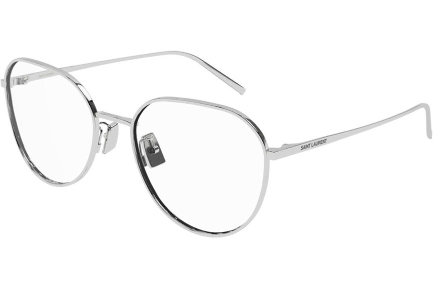 Brillen Saint Laurent SL484 002 Ronde Zilver