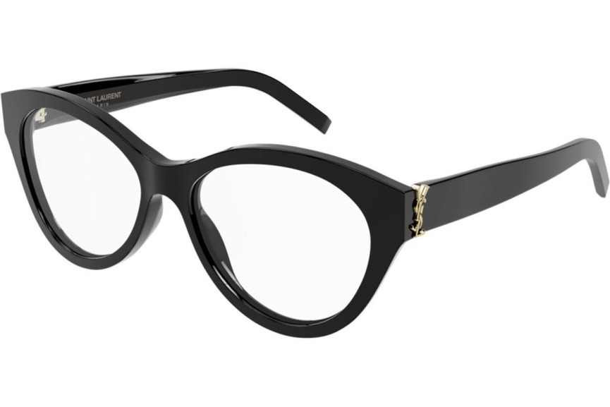 Brillen Saint Laurent SLM96 001 Cat Eye Zwart