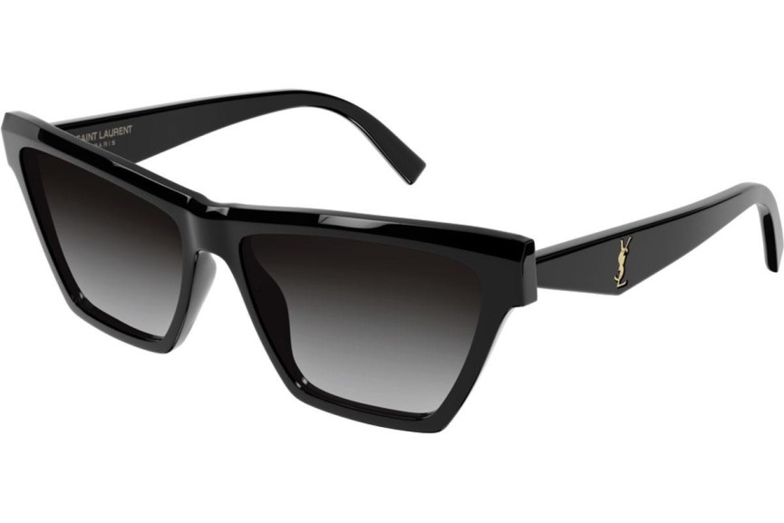 Zonnebril Saint Laurent SLM103 001 Vierkant Zwart