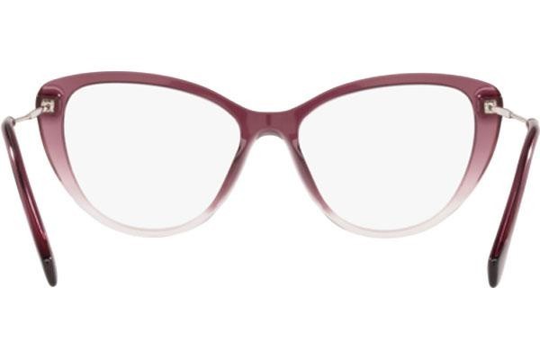 Brillen Miu Miu MU02SV 04T1O1 Cat Eye Rood