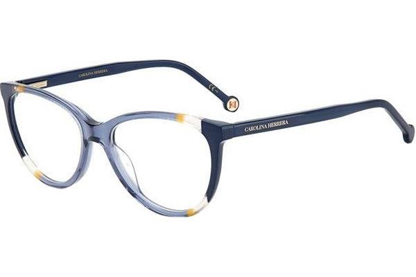 Brillen Carolina Herrera CH0064 RTC Cat Eye Blauw