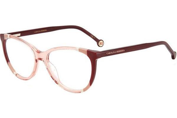 Brillen Carolina Herrera CH0064 C19 Cat Eye Roze