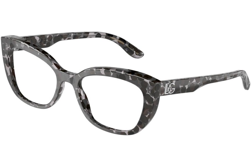 Brillen Dolce & Gabbana DG3355 3362 Cat Eye Zwart