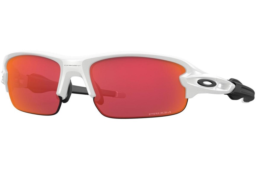 Zonnebril Oakley Flak XXS OJ9008-02 Rechthoekige Wit