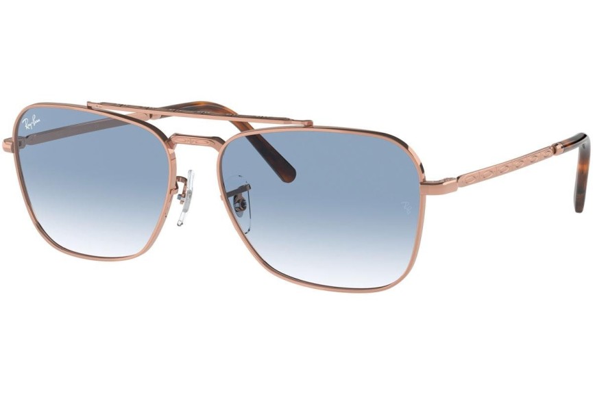 Zonnebril Ray-Ban New Caravan RB3636 92023F Vierkant Goud