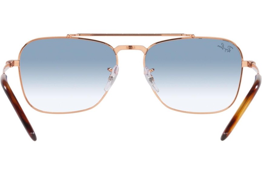 Zonnebril Ray-Ban New Caravan RB3636 92023F Vierkant Goud