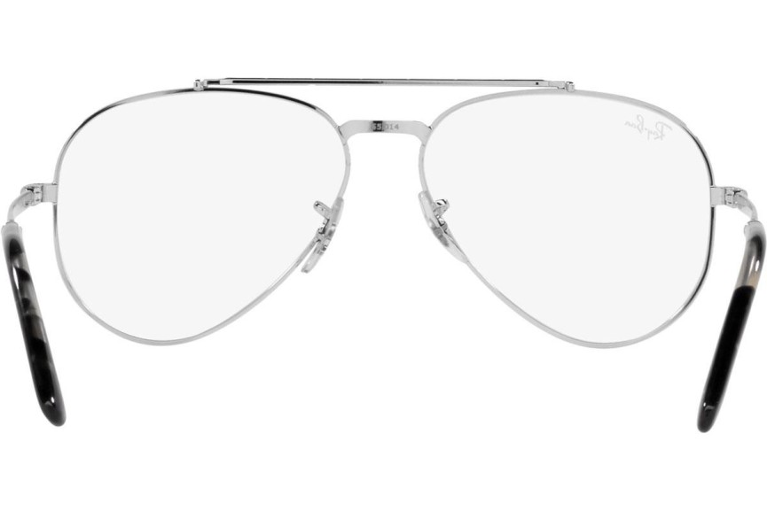 Brillen Ray-Ban New Aviator RX3625V 2501 Pilot Zilver