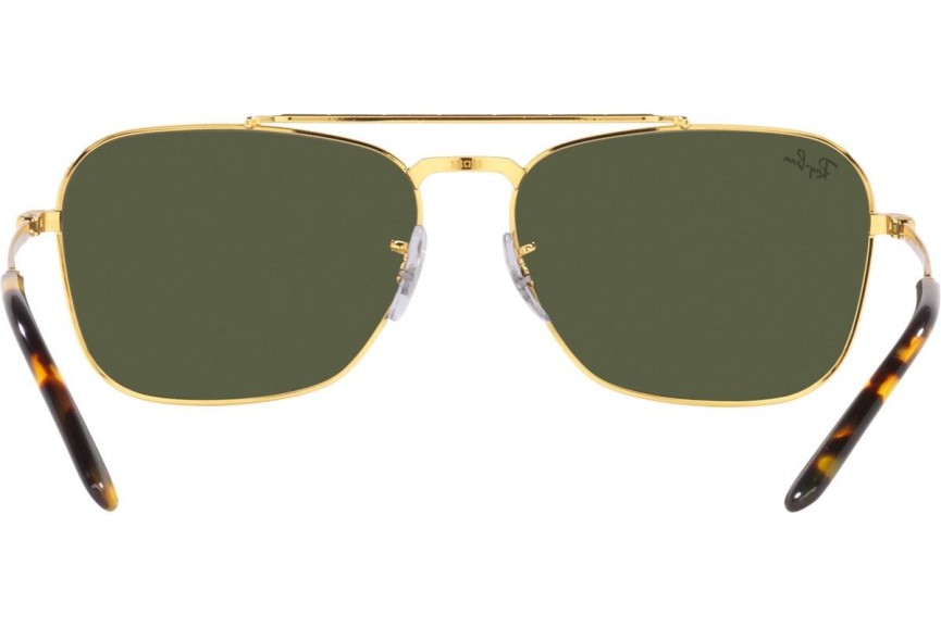 Zonnebril Ray-Ban New Caravan RB3636 919631 Vierkant Goud