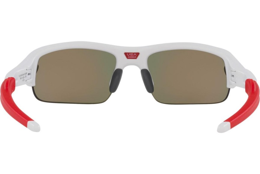 Zonnebril Oakley Flak XXS OJ9008-09 Rechthoekige Wit