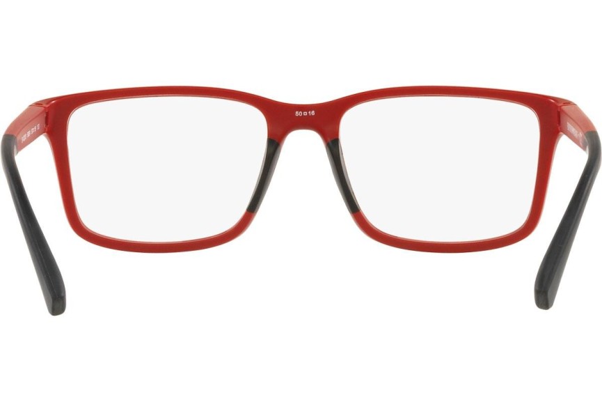 Brillen Emporio Armani EA3203 5624 Rechthoekige Rood