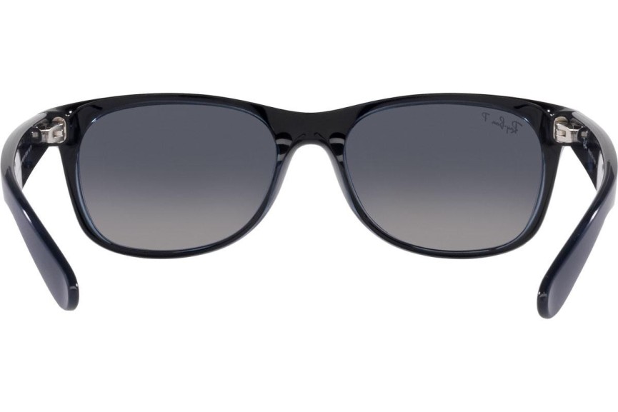 Zonnebril Ray-Ban New Wayfarer RB2132 660778 Polarized Vierkant Blauw