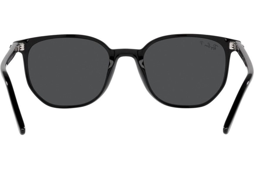 Zonnebril Ray-Ban Elliot RB2197 901/48 Polarized Vierkant Zwart