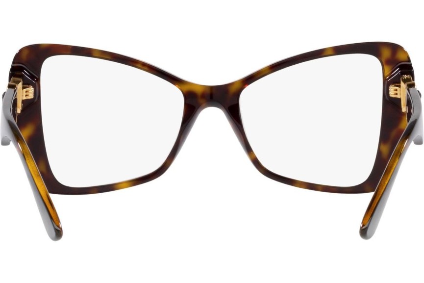 Brillen Versace VE3312 108 Cat Eye Havana