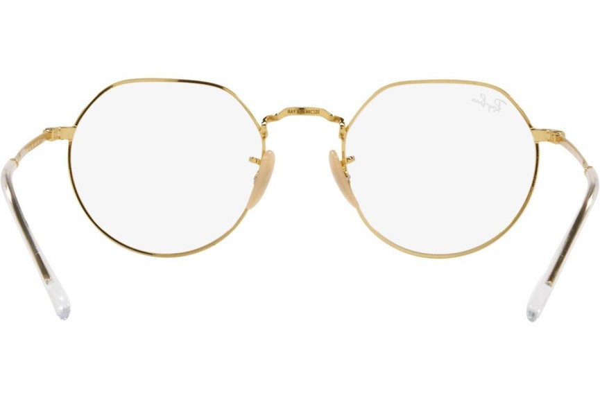 Brillen Ray-Ban Jack RX6465 2890 Ronde Goud