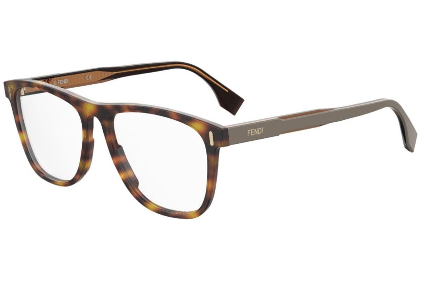 Brillen Fendi FFM0087 9N4 Vierkant Havana