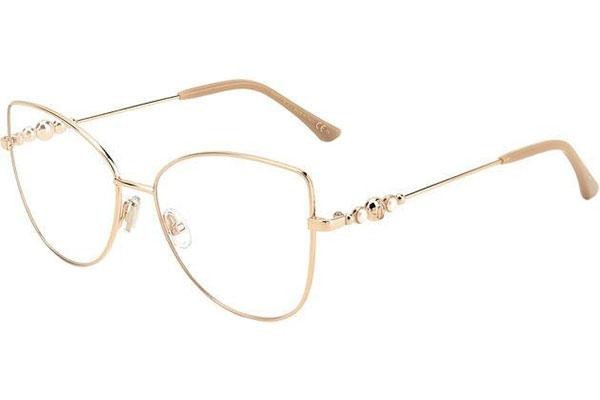 Brillen Jimmy Choo JC339 BKU Cat Eye Goud