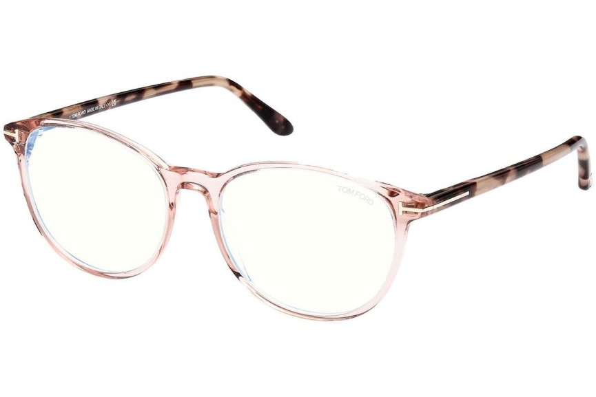 Brillen Tom Ford FT5810-B 072 Cat Eye Roze