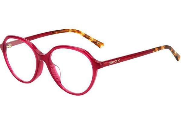 Brillen Jimmy Choo JC345/F 8CQ Ronde Rood