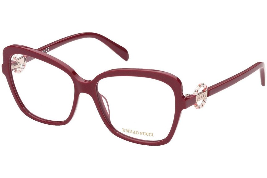 Brillen Emilio Pucci EP5175 066 Cat Eye Rood