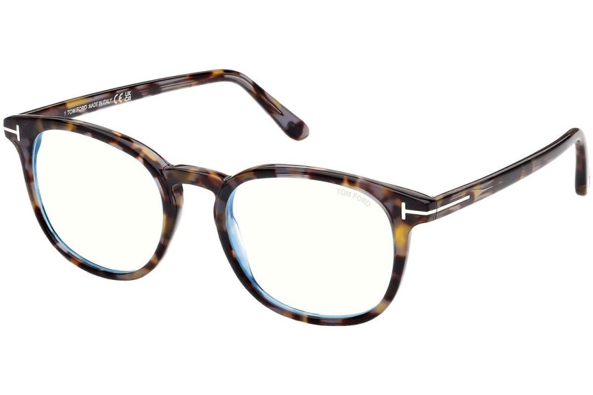 Brillen Tom Ford FT5819-B 055 Ronde Havana