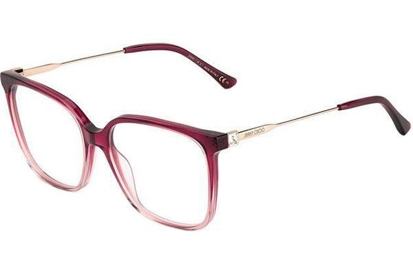 Brillen Jimmy Choo JC341 7W5 Vierkant Roze